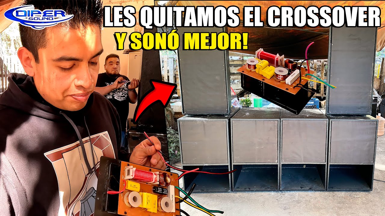SINGLE SPEAKERS SOUND INCREDIBLE! | THIS SOUNDER BOUGHT HIS EQUIPMENT AND WE REMOVED HIS CROSSOVERS