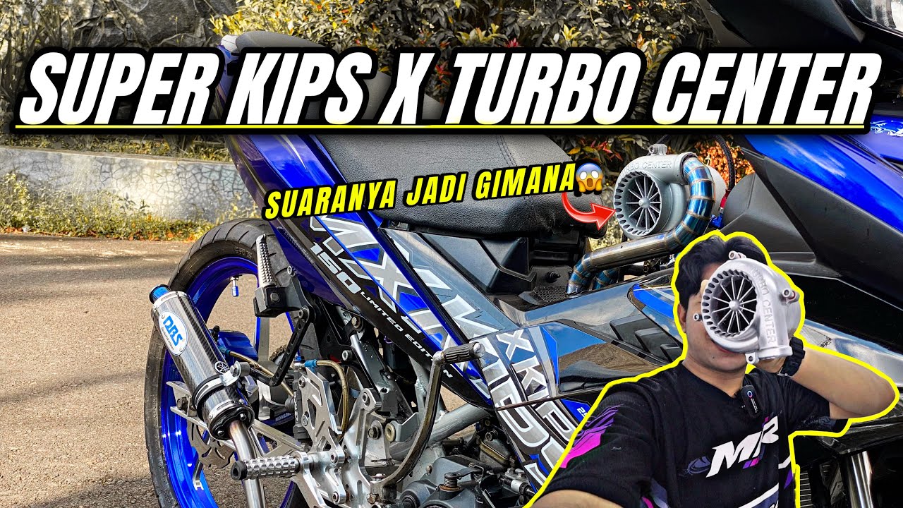 PASANG TURBO CENTER DI MOTOR 2TAK‼️EKSPERIMEN CENGOH‼️