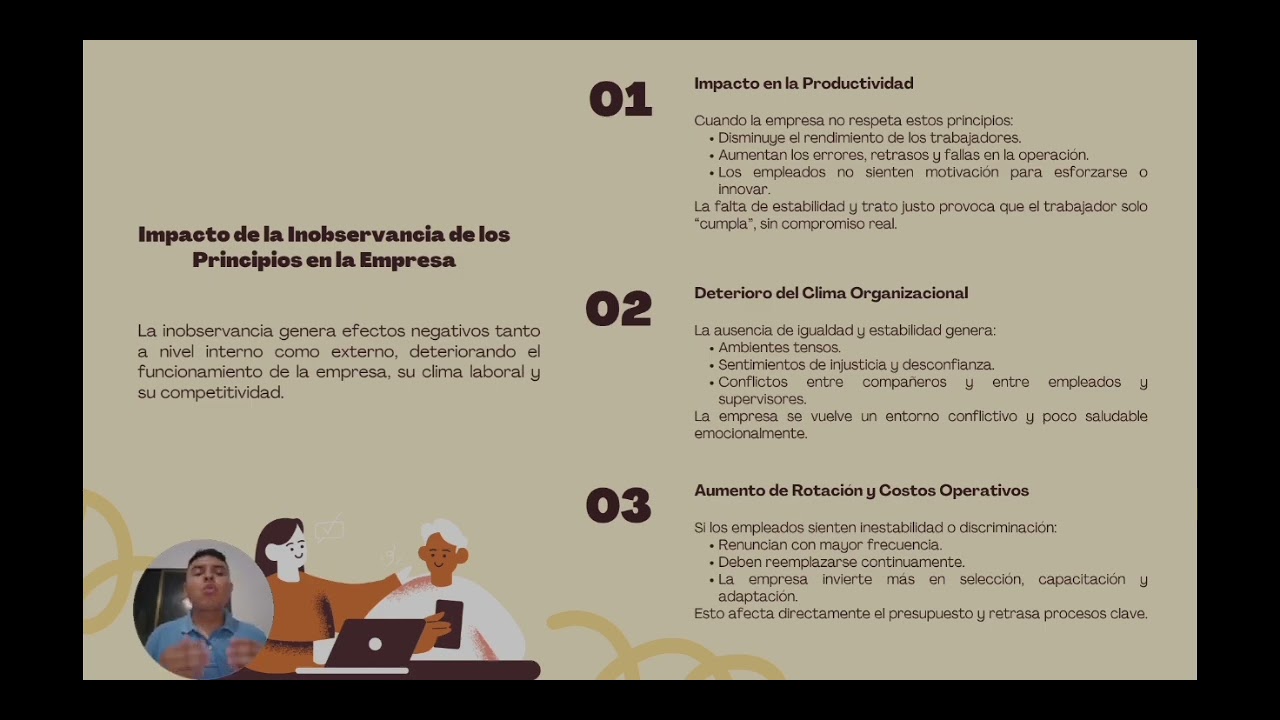 Derecho laboral- Igualdad de oportunidades y estabilidad laboral 