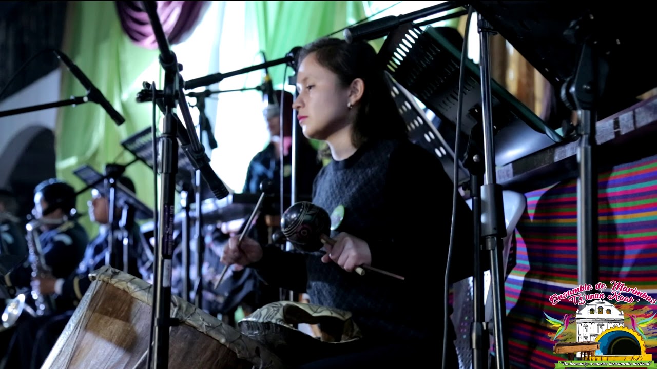 Mi linda María - Marimba Nacional de Concierto y Quinteto de Saxofones
