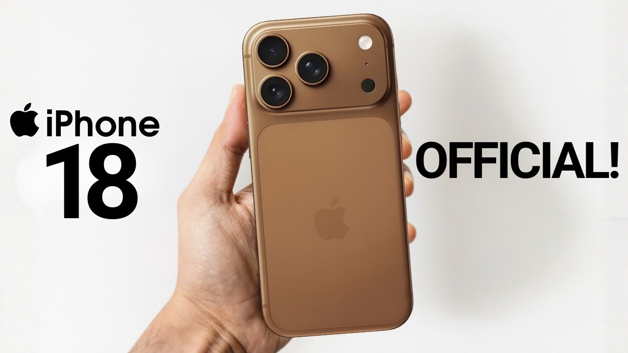 Утечки информации об iPhone 18 Pro Max! Уменьшенный динамический остров, улучшенная камера и бата...