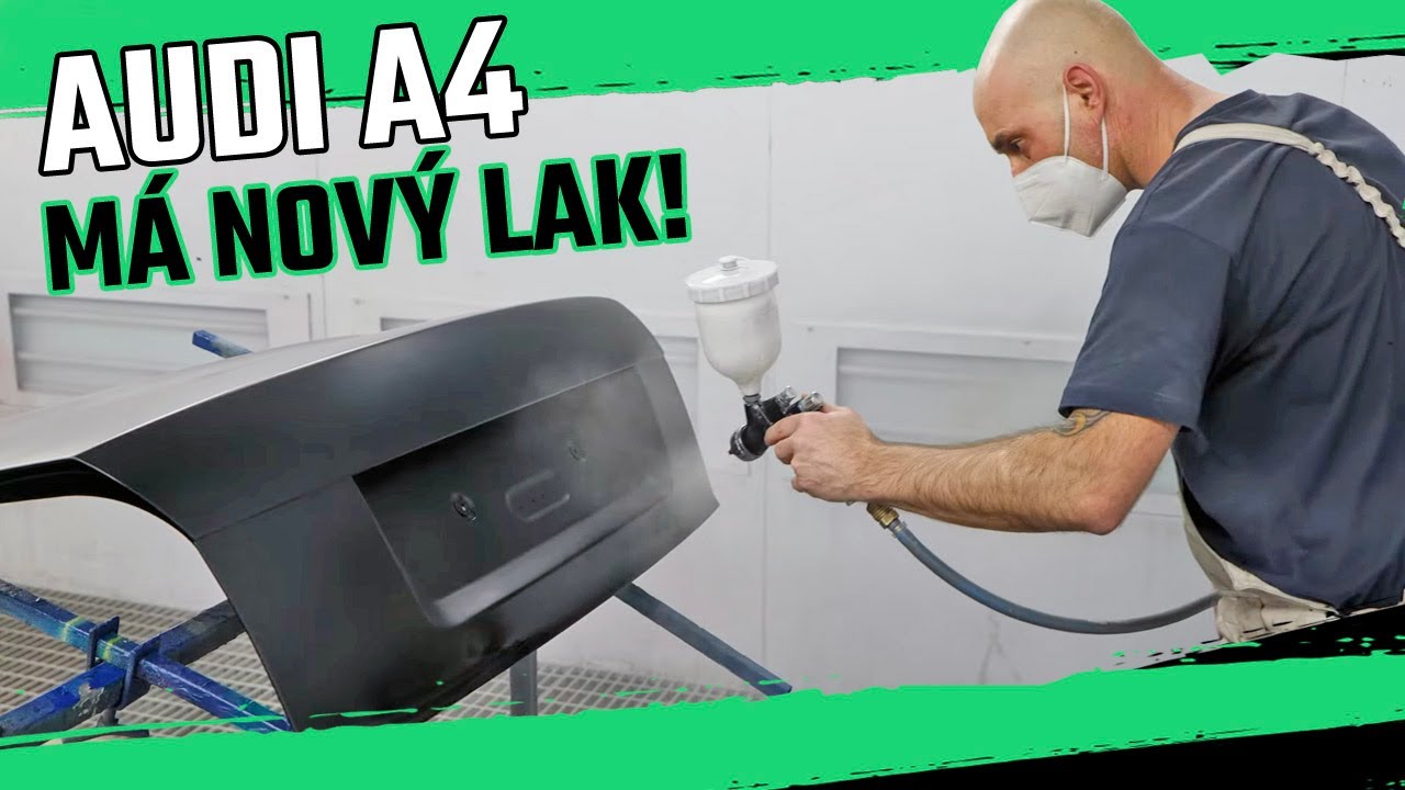Ako lakovať auto? Darovaná Audi A4 B6 dostala nové diely - Boostmania.sk
