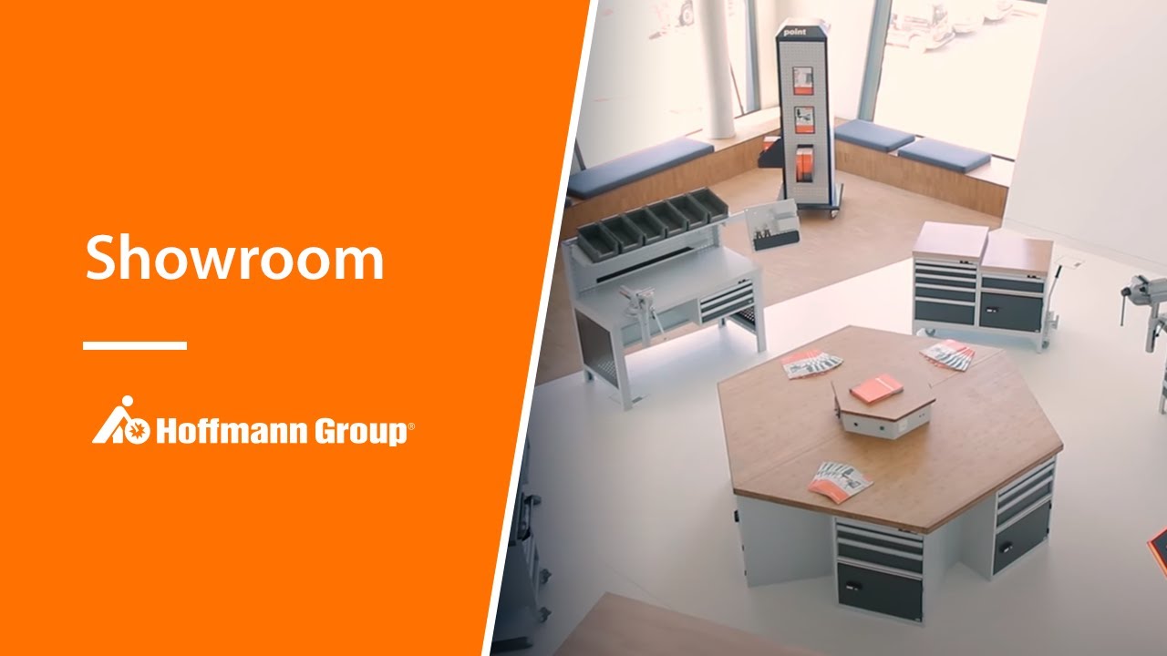 Showroom f&uuml;r Betriebseinrichtungen der Hoffmann Group