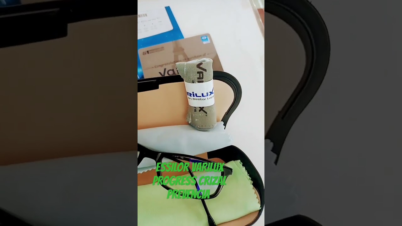 ESSILOR VARILUX PROGRESS CRIZAL PREVENCIA...#essilor #crizal #progressive #lenses #opticalshop