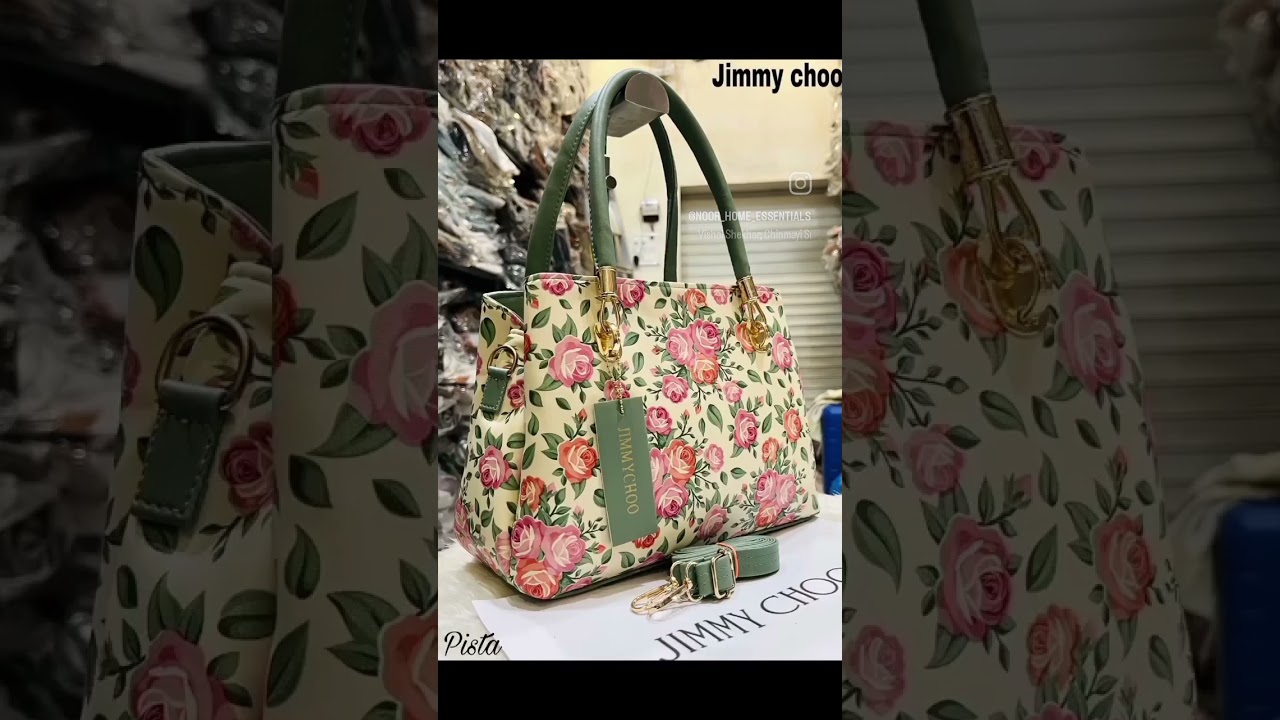 Jimmy choo ** 🌺🌸🌼🌻🌷 High quality handbag Tripple partition  stylish look spacious Running & demanded