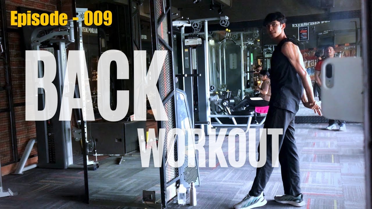 Episode - 009 PULL DAY / ansonlifts / Today we are going to train our back and bicep 