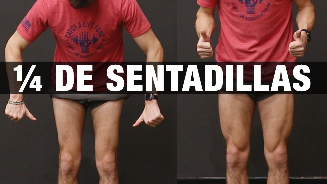 Cómo Sacar PIERNAS GRANDES Rápido ¡Sentadillas de un Cuarto!
