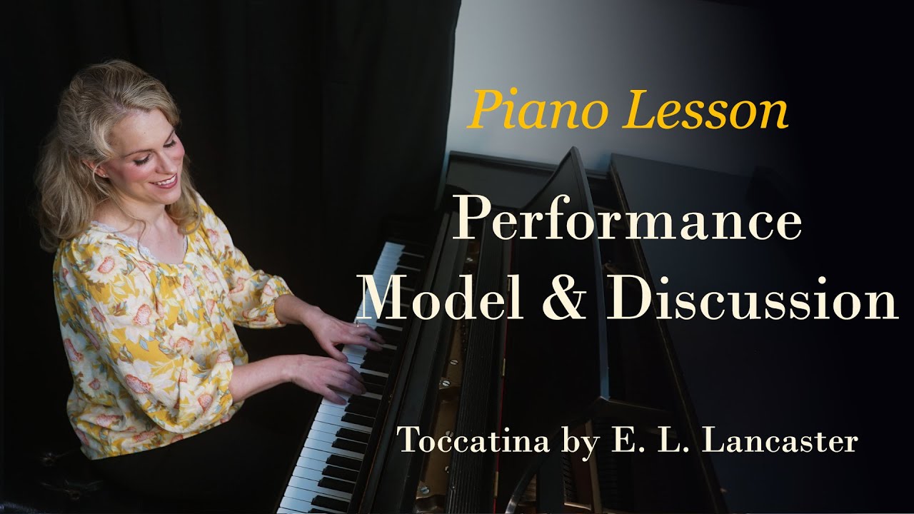 How to Play Toccatina on Piano by E. L. Lancaster (Alfred&rsquo;s Group Piano for Adults, Book 1, p88)