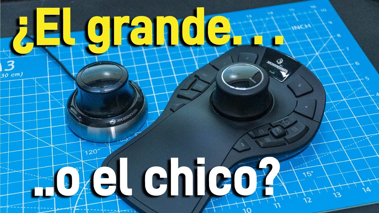 Mouse 3D ¿Cual deberías comprar? 3DConnexion Space Mouse Compact, Pro o Enterprise.