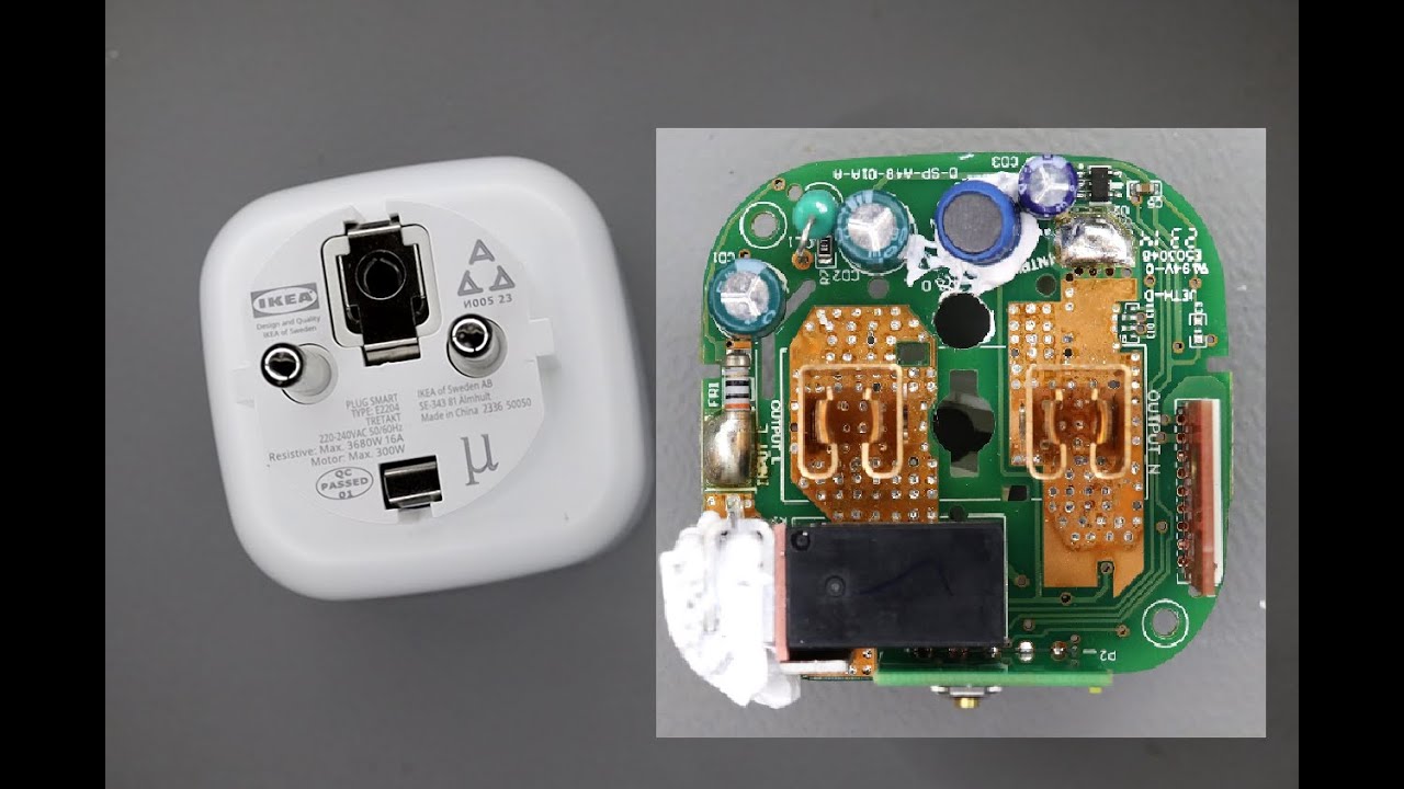 Ikea TRETAKT Teardown Review , Ikea Smartsocket Teardown