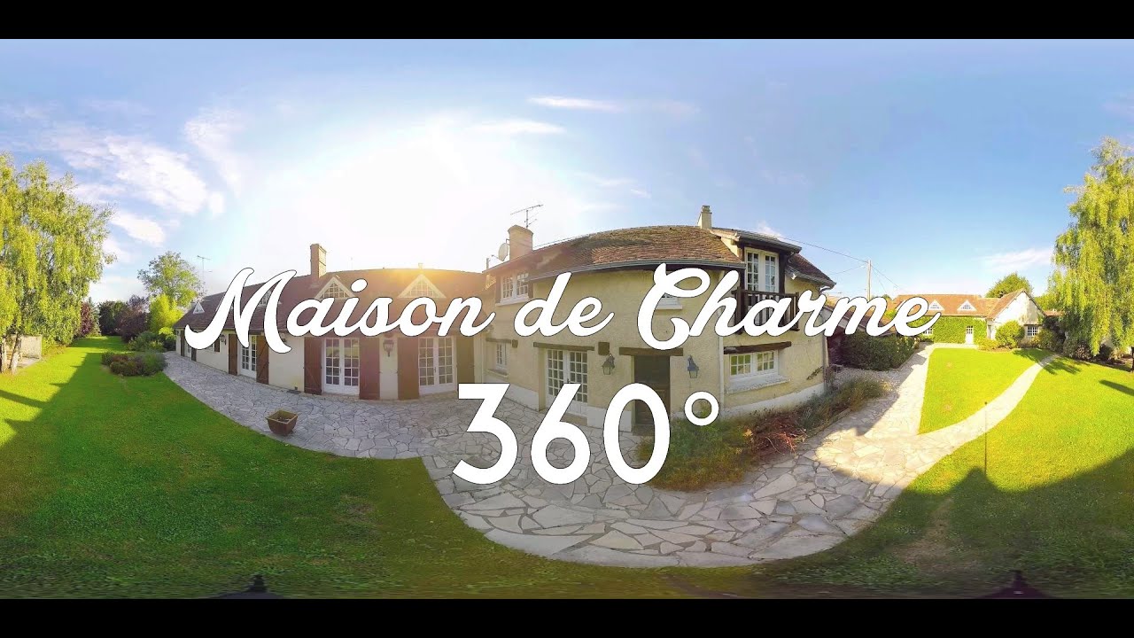 [360°/VR Video] Visite Virtuelle d'une Maison de Charme
