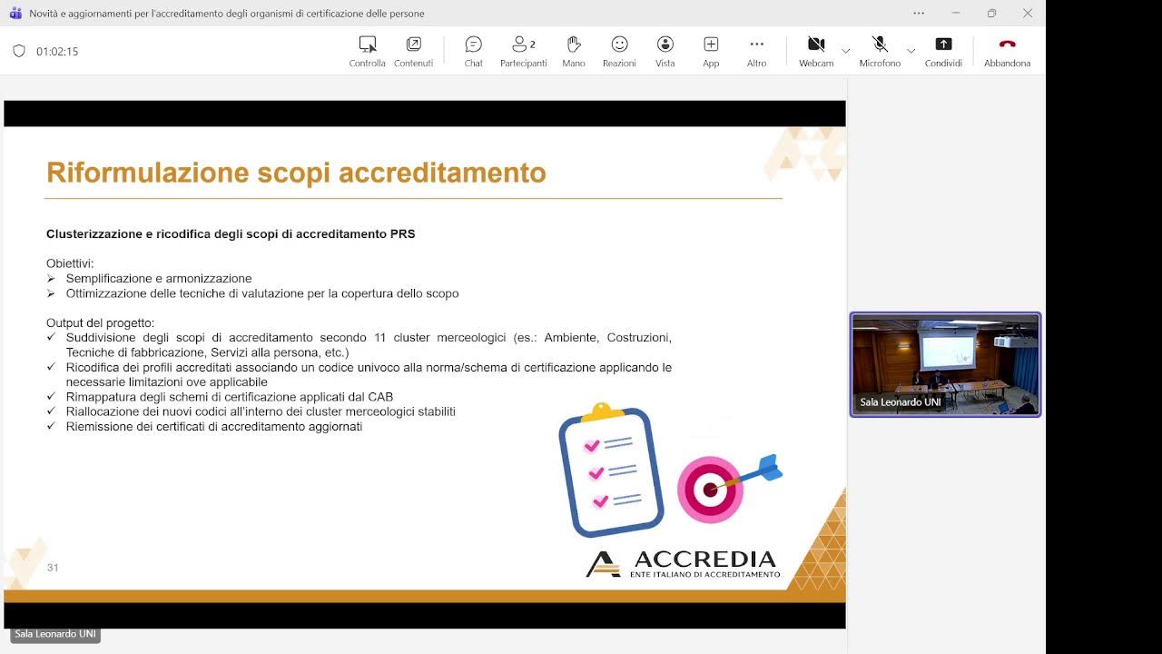 Novità e aggiornamenti per l’accreditamento degli organismi di certificazione delle persone