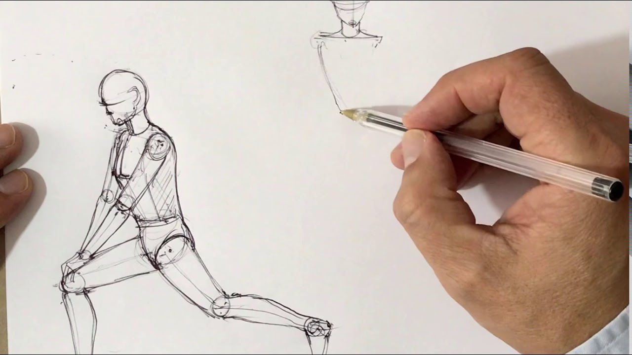 VIDEO 44. FIGURA-ESTRUCTURA HUMANA EN MOVIMIENTO.