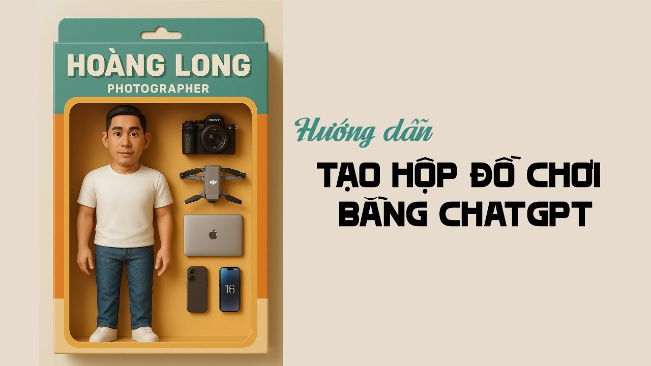 Hướng dẫn tạo hộp đồ chơi chân dung 3D bằng AI của chatGPT
