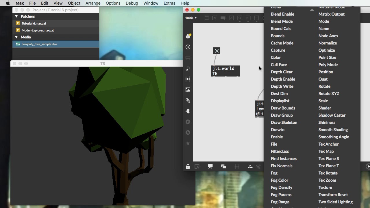 tutorial 6 part 1 - Using Models