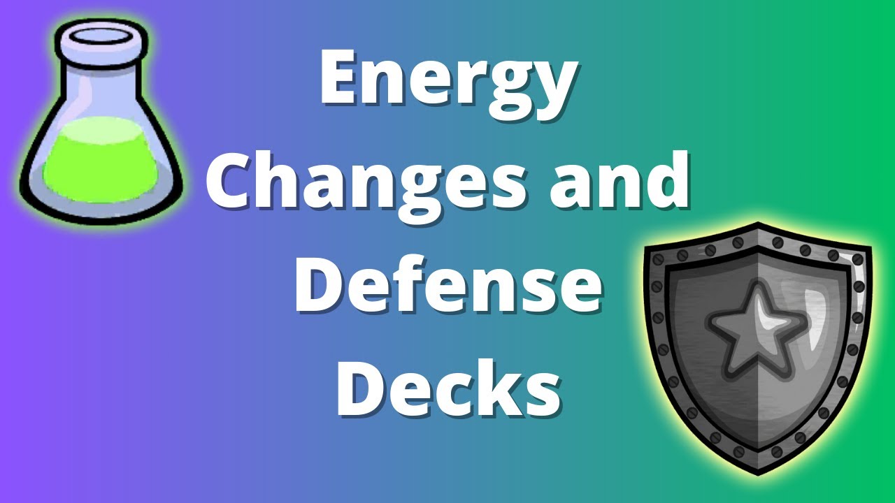 New Game Updates - Energy Overflow and Defense Decks
