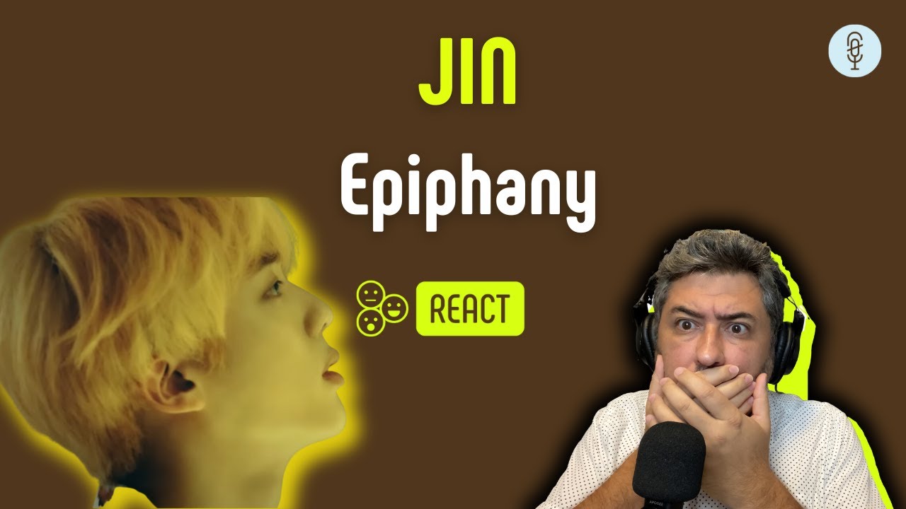 JIN | EPIPHANY | Vocal coach REACTION & ANÁLISE | Rafa Barreiros