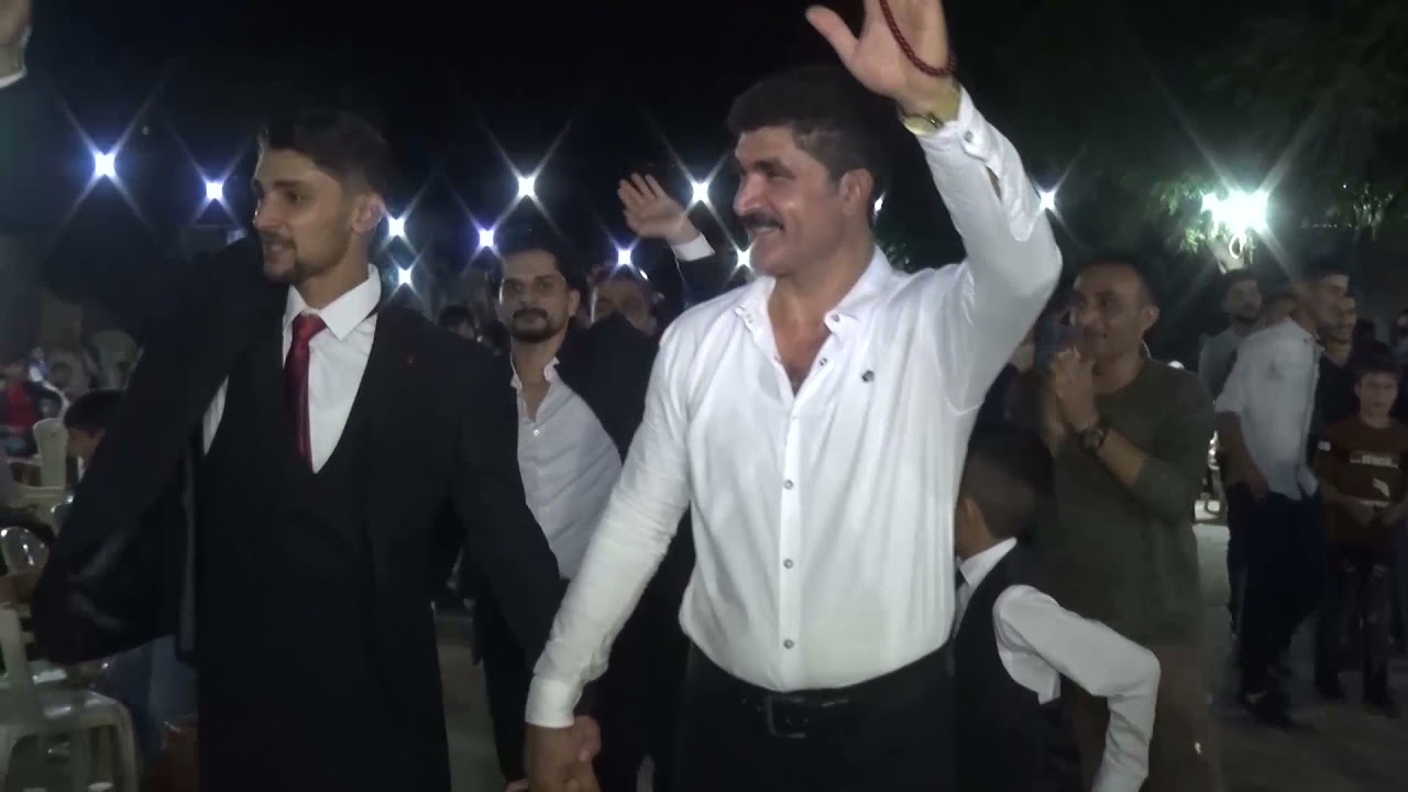 أفراح مارع حفل زفاف العريس حسن أبو وسيم أحيا الحفل فرقة ربيع السرو4