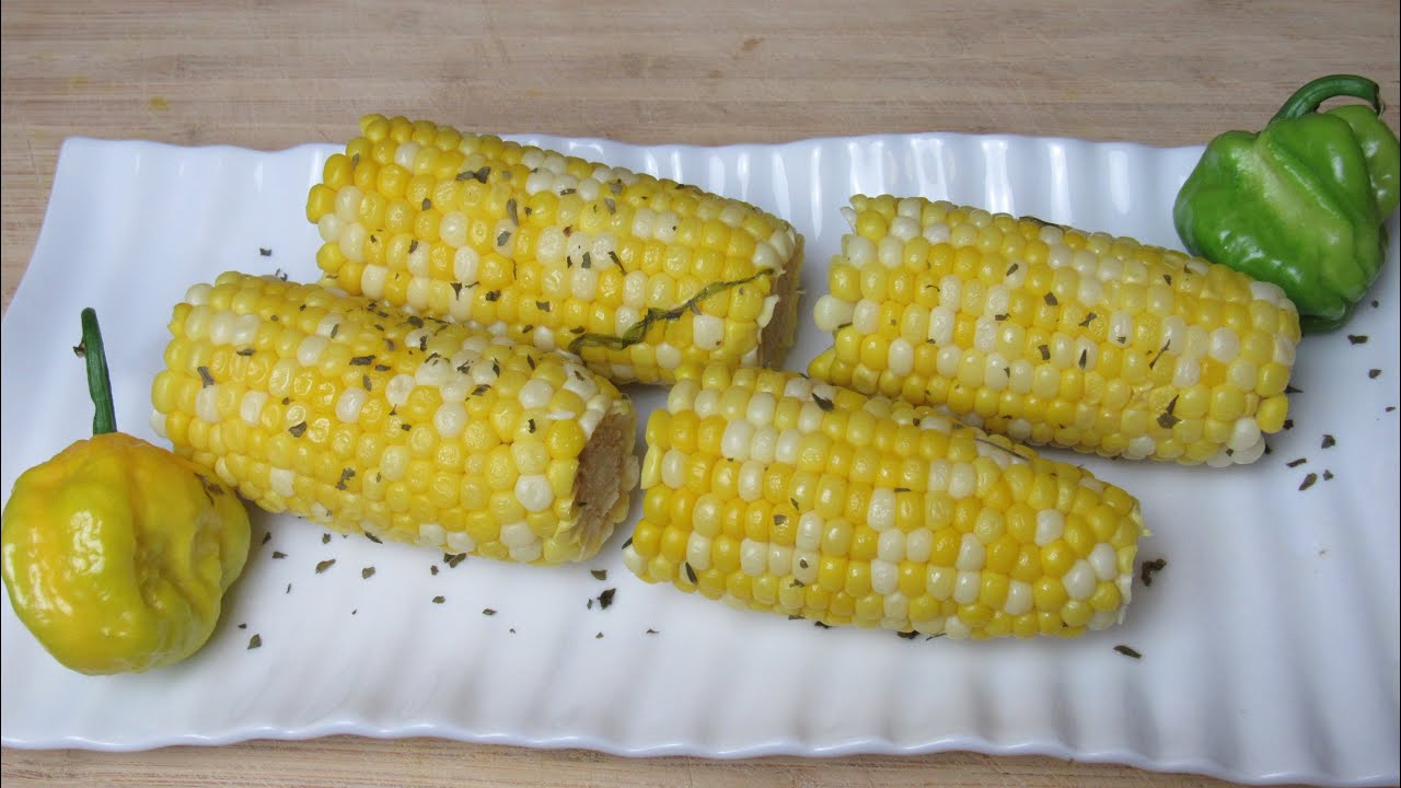 A Flavorful Way To Enjoy Boiled Corn || Jamaican Style Boiled Corn