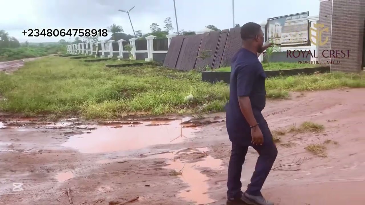 Open Haven Estate, Asaba. Perfect for your dream home. With C of O @ 18m naira per plot
