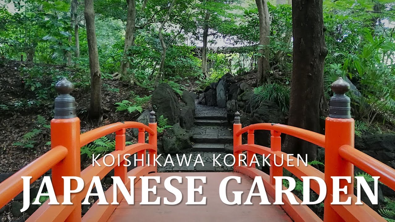 Japanese Garden Tour to see diverse Waterscapes｜KOISHIKAWA KORAKUEN