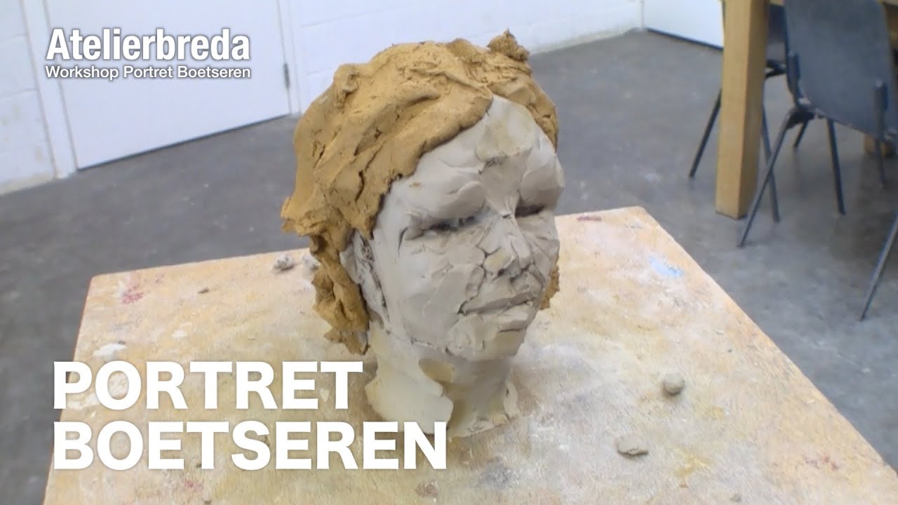 Portret boetseren - Atelierbreda - www.atelierbreda.nl