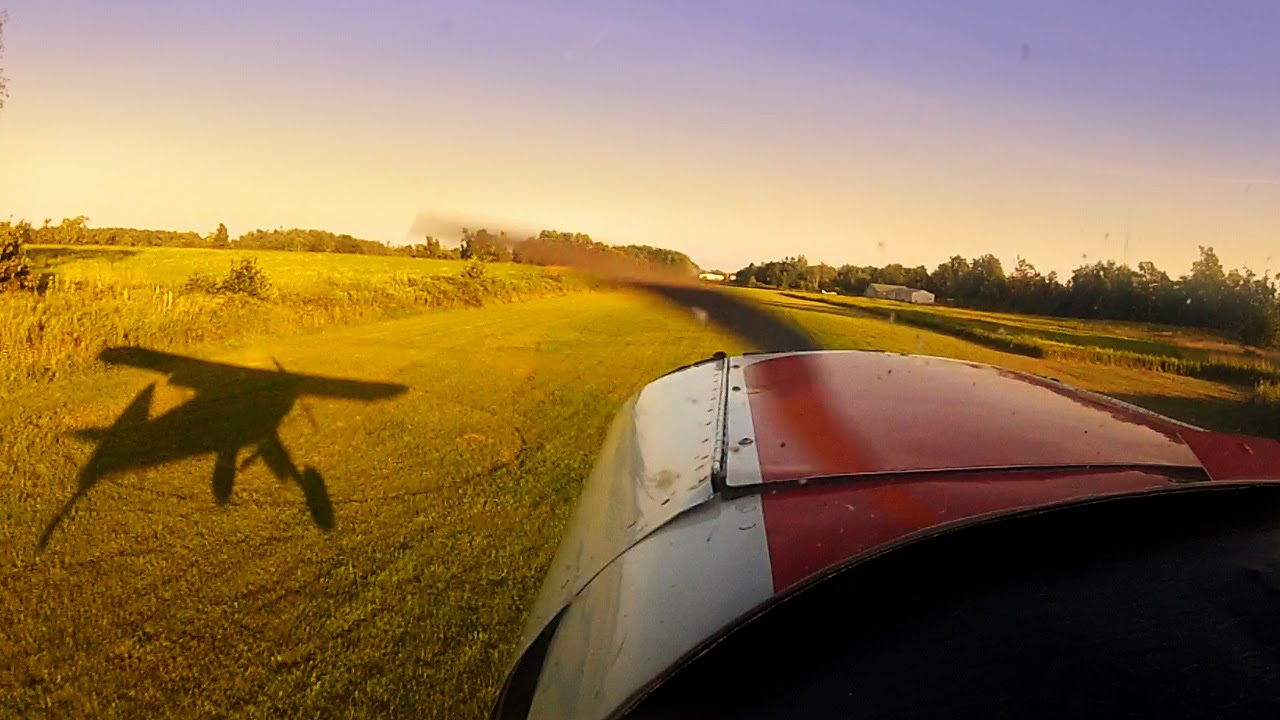 Super Cub - Finding Zen - Grass Strip - Tail Wheel Flying - Short Field Landing practice