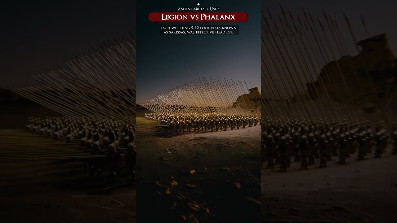 Roman Legion vs Macedonian Phalanx: Who Won? #rome #roman #phalanx #macedonian #military #tactical