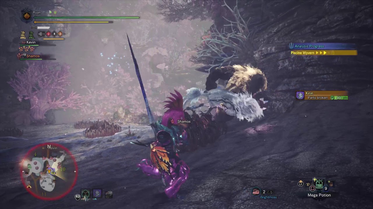 Monster Hunter World: Iceborne: Rajang vs Tempered Kirin turf war