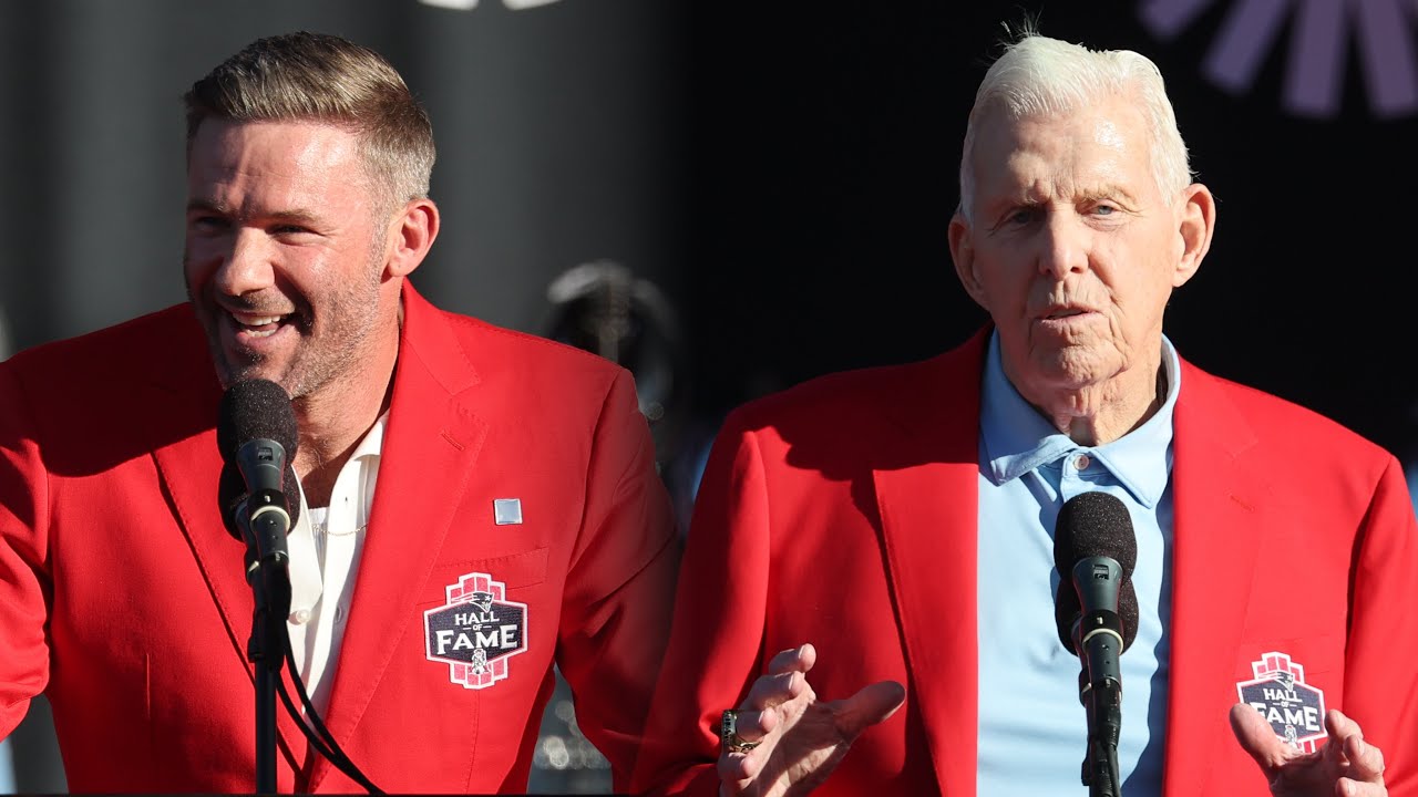 Julian Edelman & Bill Parcells 2025 Patriots Hall of Fame Ceremony | New England Patriots