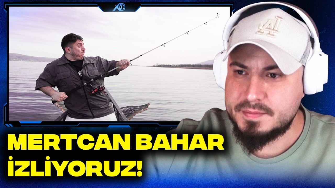 MERTCAN BAHAR İZLİYORUZ! | BALIK TUTAYIM DEDİM BALIĞI TUTTUM - GÖLDE HİPOTERMİ KEYFİ
