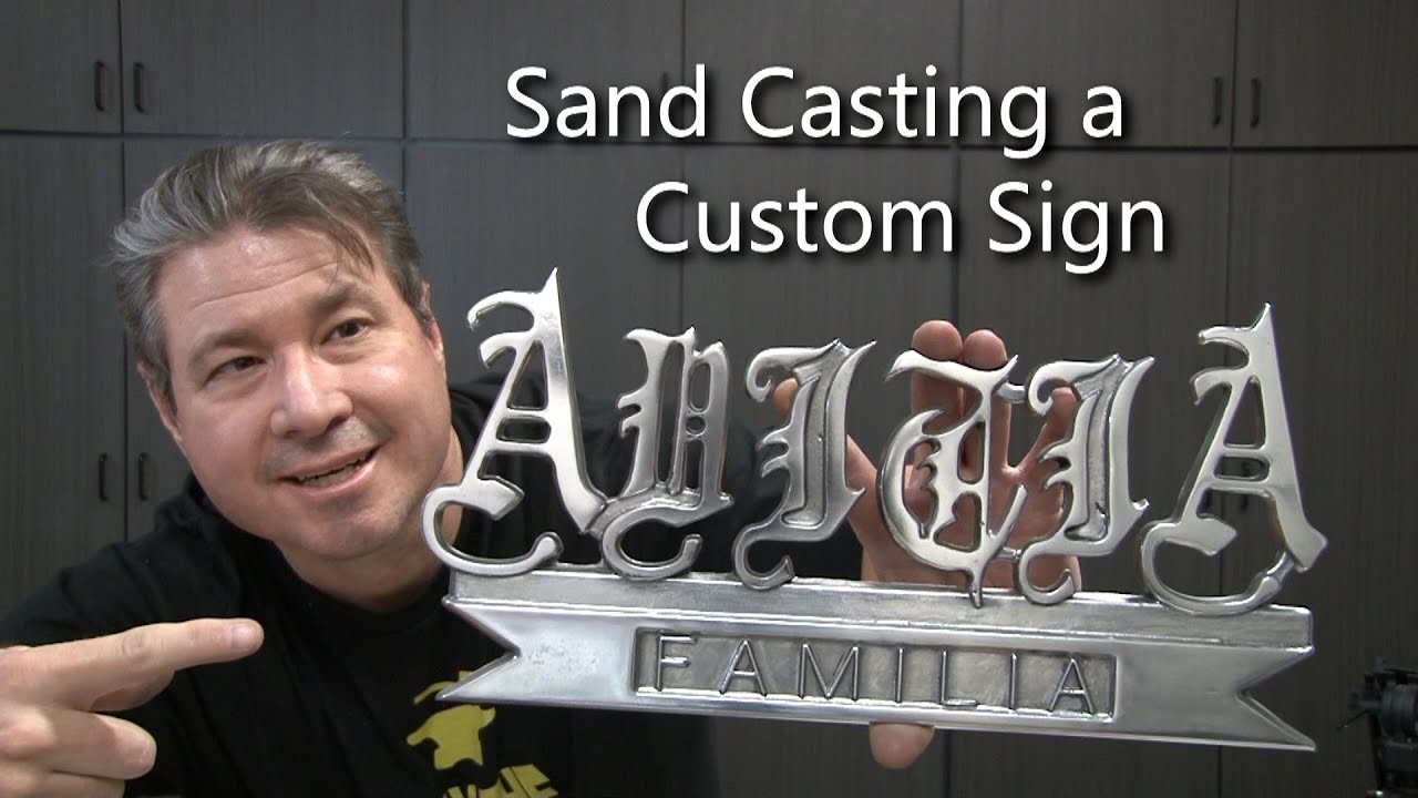 Sand Casting Tips That Helped Me Complete This Sign