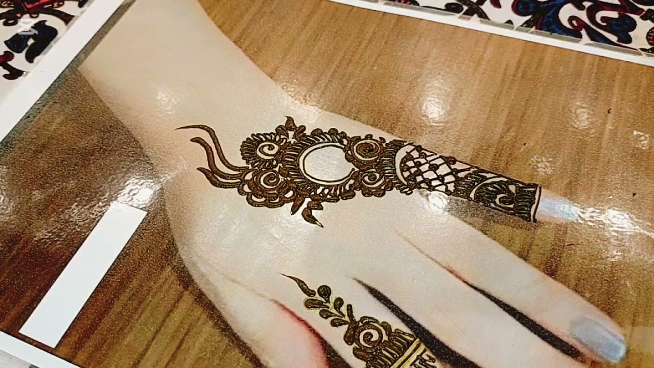 نقش حناء الهندي المبتدئات ✅✌️🌺🌺💜💜✌️✌️✅✅✅
