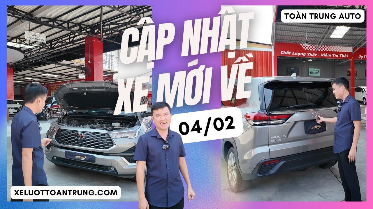 XE MỚI VỀ 04/02/2026 - QUÁ NHIỀU DEAL HỜI ĐÓN XUÂN VÀ XE NGON vừa cập bến tại Toàn Trung Auto