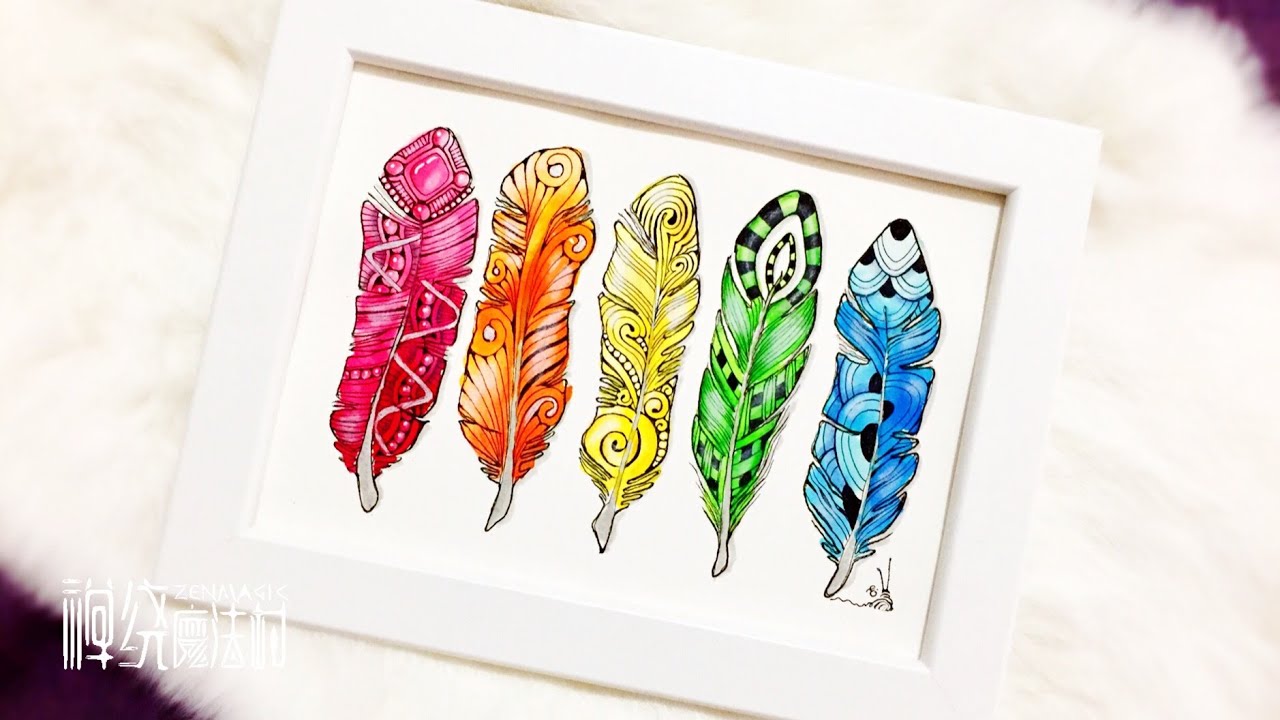 Zentangle 禪繞畫 