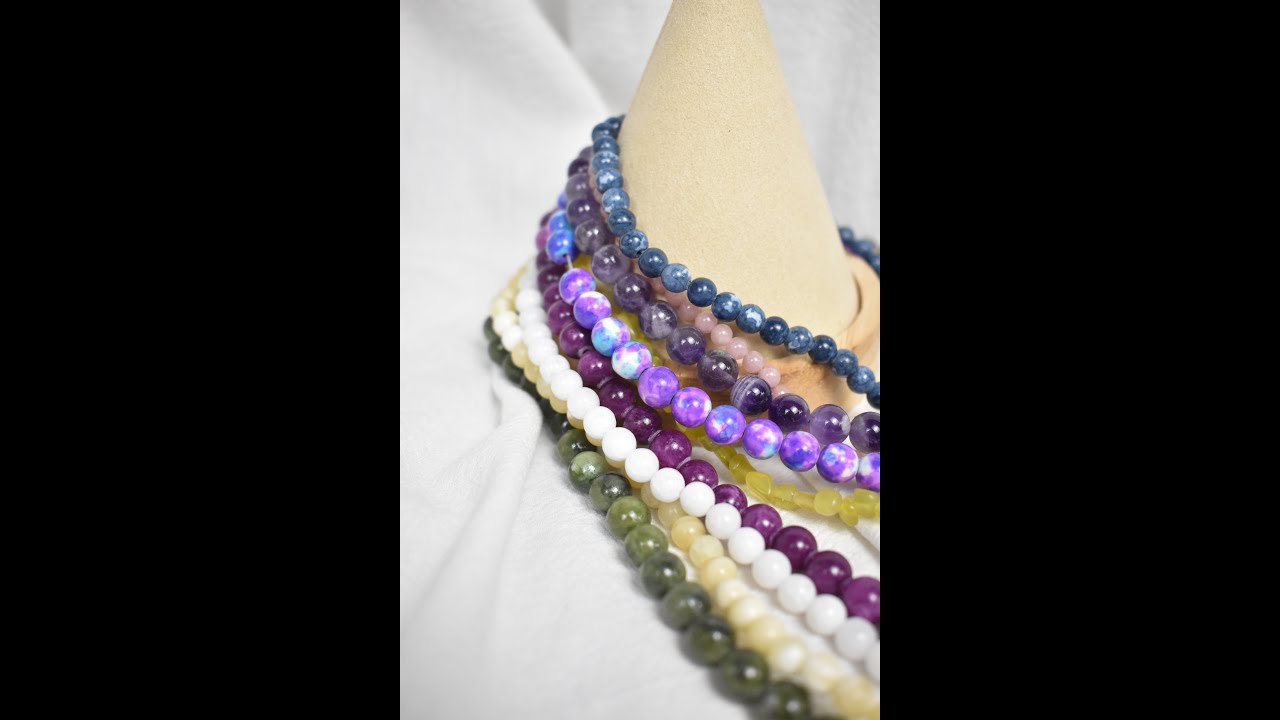Esposizione di prodotti di giada【Pandahall DIY】#strass