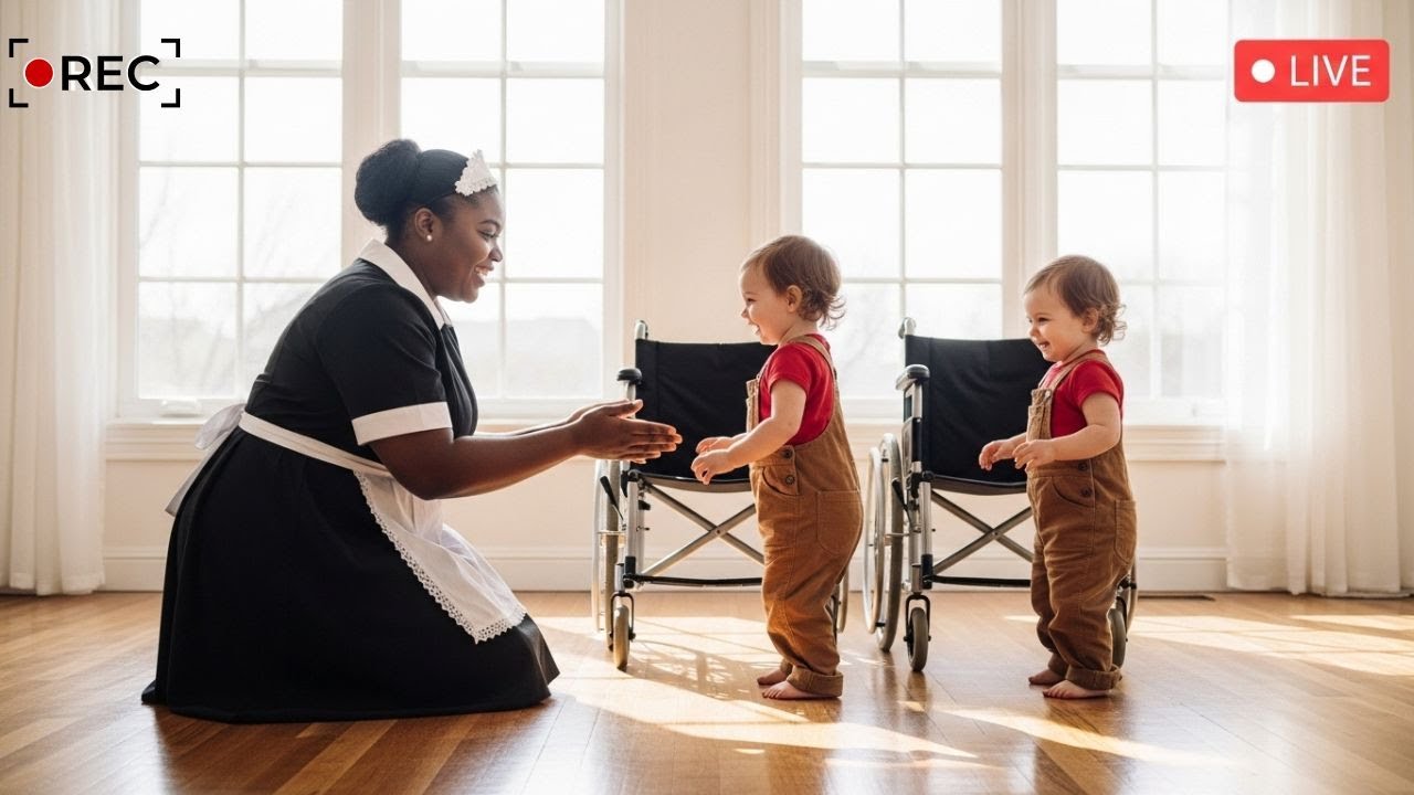 MILION&Aacute;RIO p&ocirc;s c&acirc;meras para vigiar as filhas paral&iacute;ticas&mdash;e viu a EMPREGADA OBESA fazer algo chocante