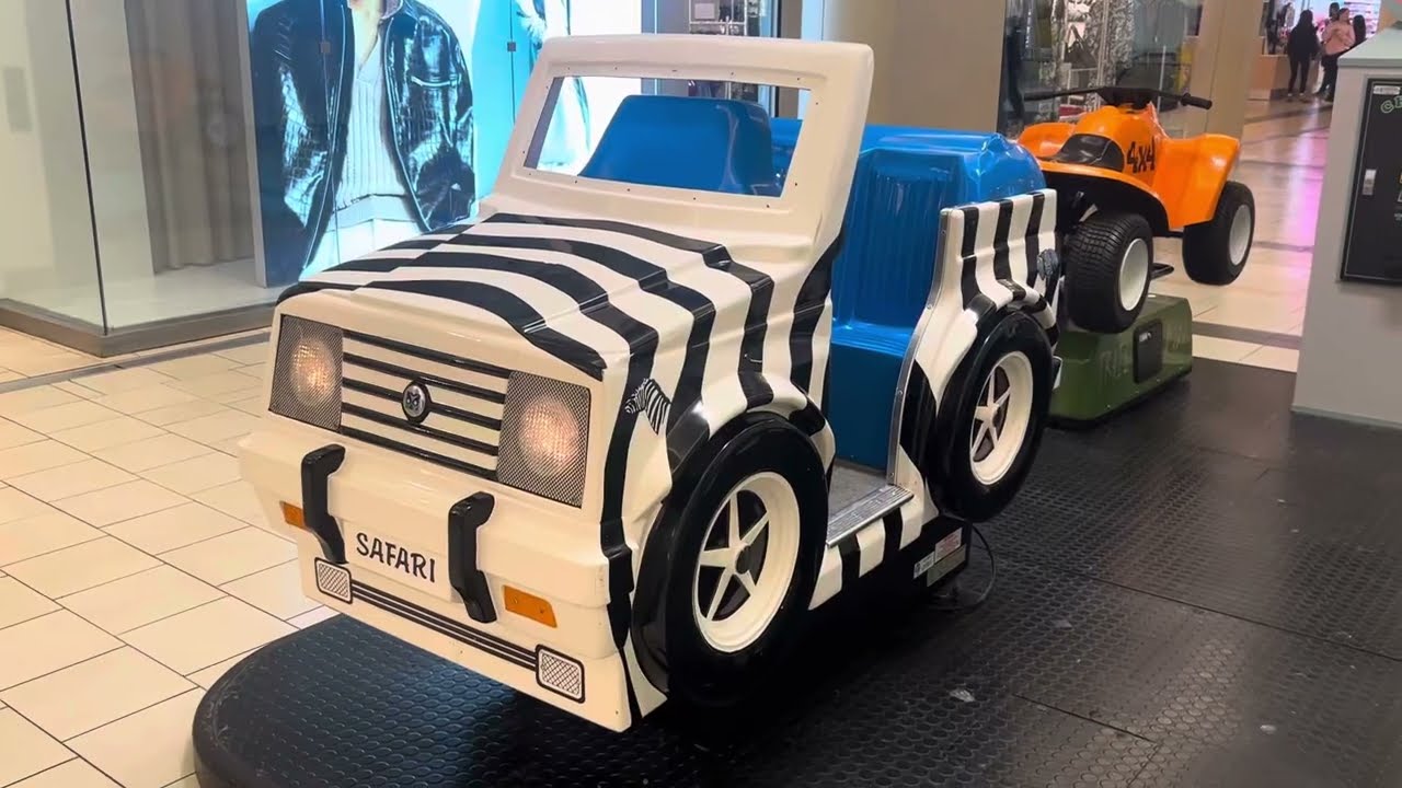 RG Mitchell 1990s Safari Jeep kiddie ride (Finally working!)