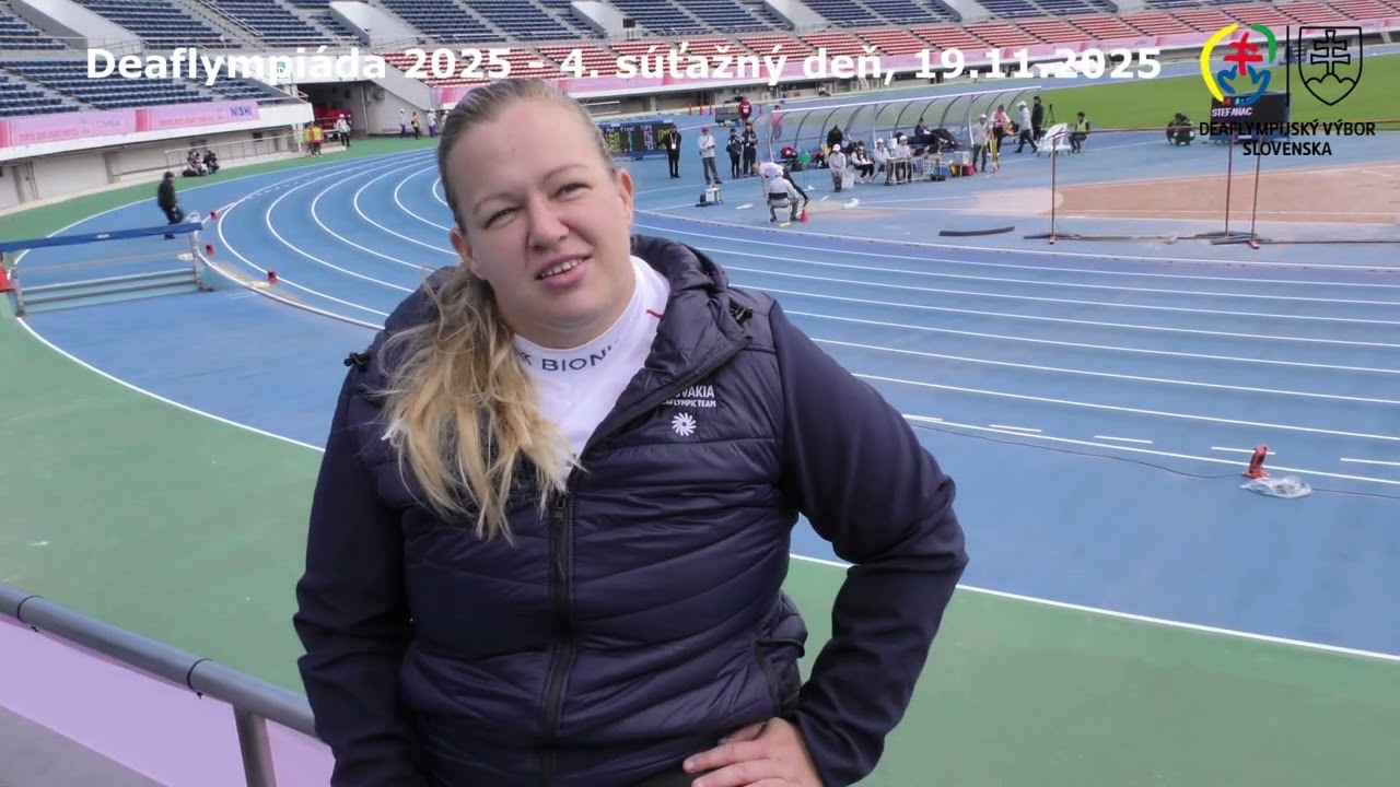 Deaflympiáda 2025, atletika, stolný tenis, Ivana Krištofičová, Martina Antušeková, 19 11 2025