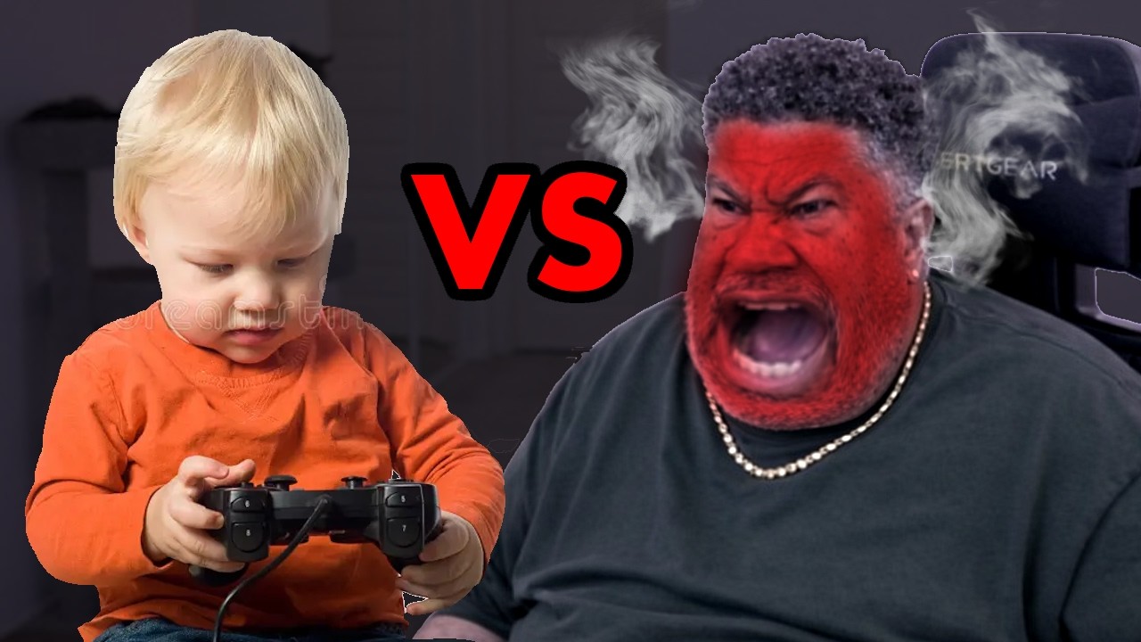 LowTierGod Ragequits While Playing Against A Literal Baby