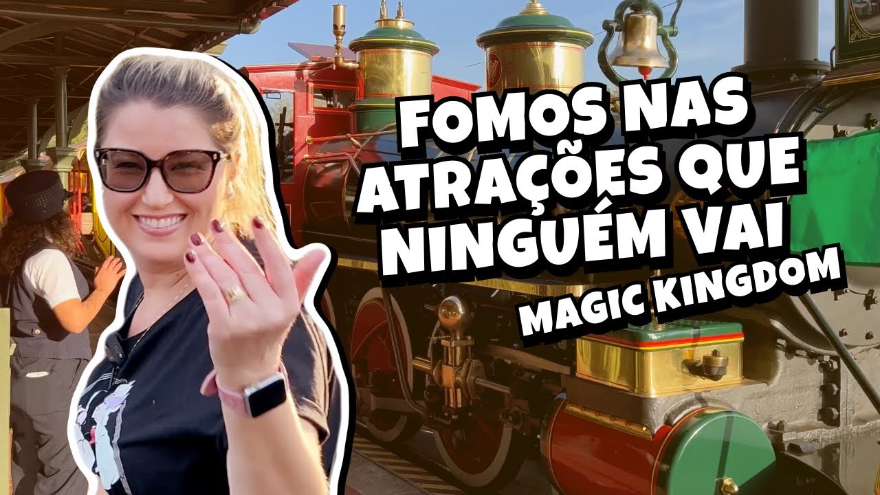 ATRAÇÕES QUE NINGUÉM VAI NO MAGIC KINGDOM