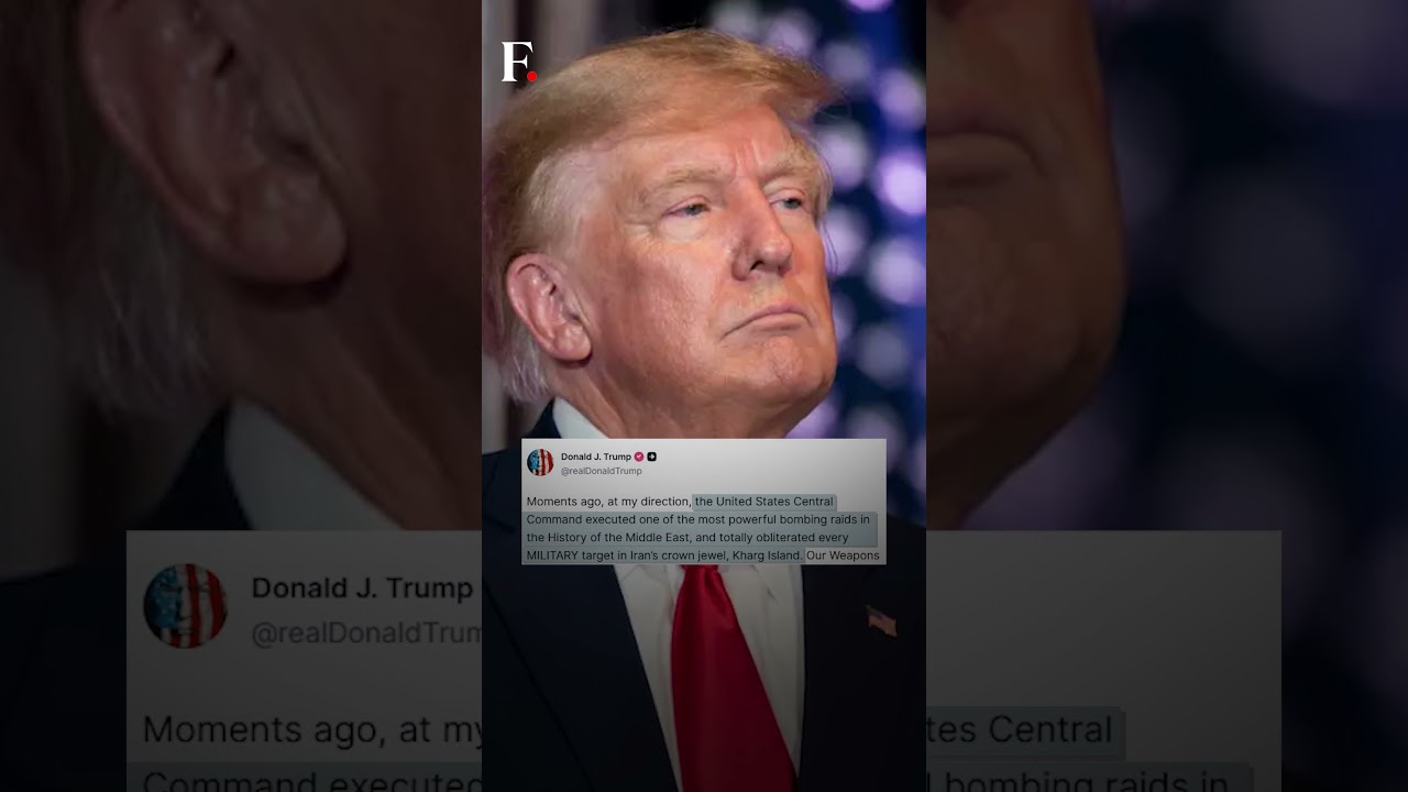 Trump Strikes Iran&rsquo;s Oil Hub, Kharg Island | N18G
