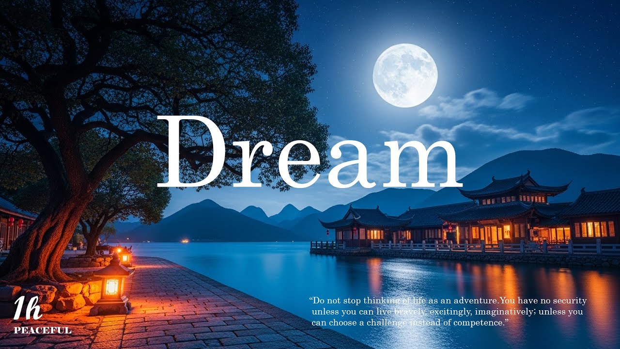 Fall Into A Dream  Relieve stress, stop overthinking, relaxing music & nature sounds for sleep🌿