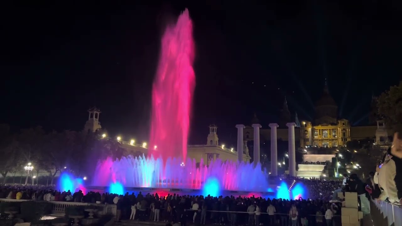 Barcelona - Magic Fountain of Montjuïc - Nov 15, 2025