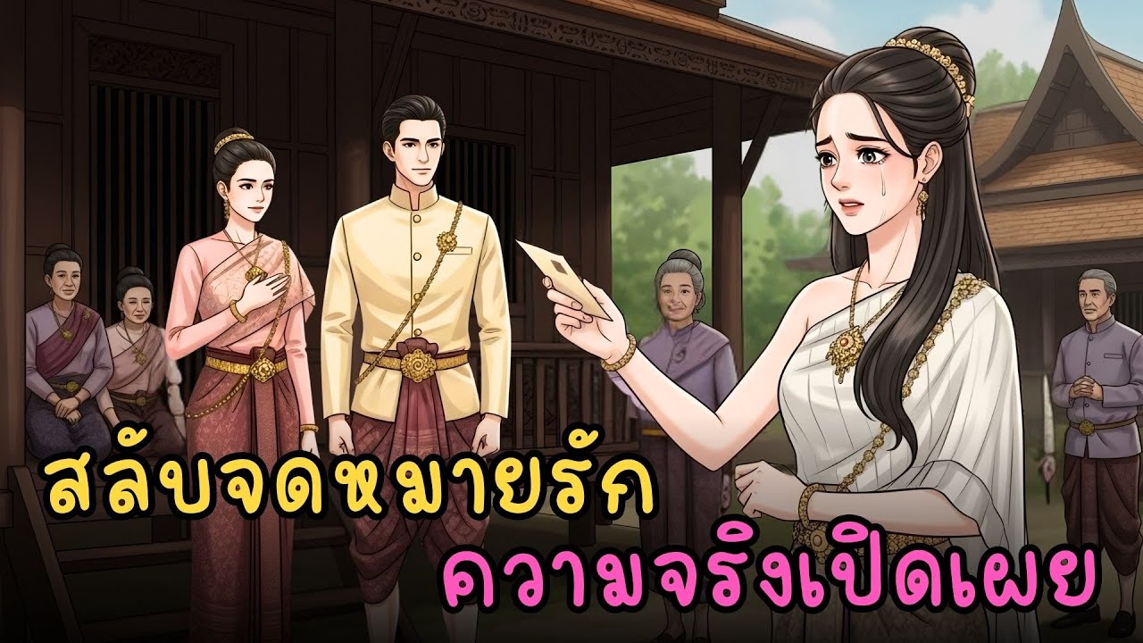จดหมายรักถูกสลับ ชะตาสาวยากจนกับความจริงหน้าบ้านเก่า | นิทานพื้นบ้านไทย · เรื่องเล่าเก่าแก่
