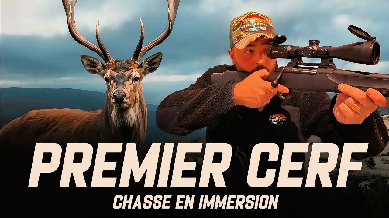 [VLOG] Ma 1&egrave;re CHASSE AU CERF &agrave; l&rsquo;approche 