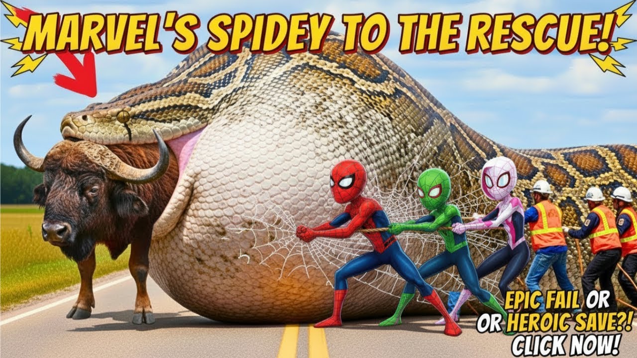 Spider-Man Emergency Animal Rescue! | Critical Care Wildlife Mission | Marvel's Spidey Rescue