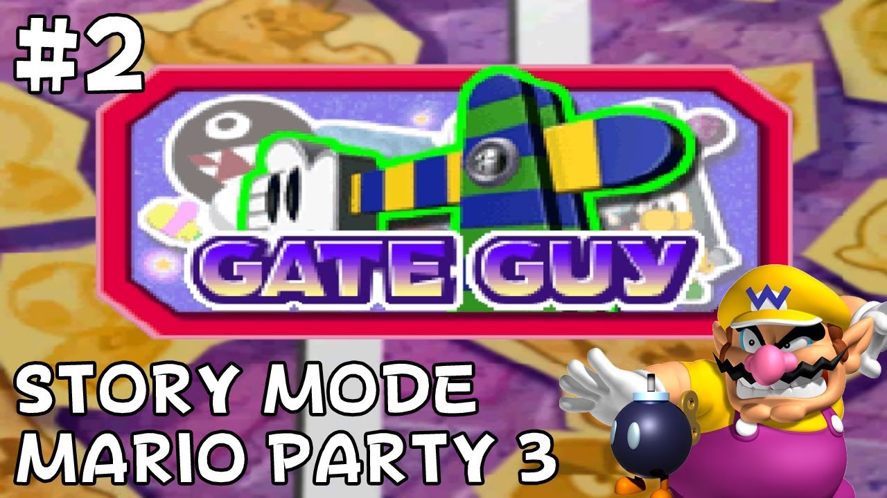 Mario Party 3 Story Mode - Gate Guy