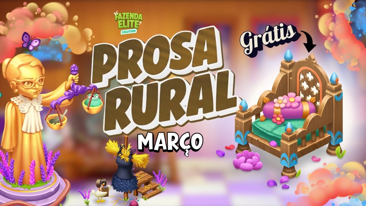 Prosa Rural de Março - NOVIDADES NO HAY DAY! 🌸🚜 Evento Multitarefas + Dia da Mulher + Decorações!”