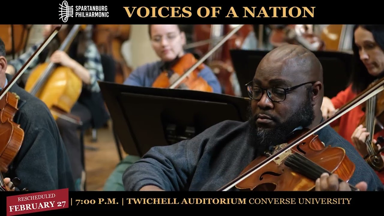 Voices of a Nation - Spartanburg Philharmonic (Rescheduled)